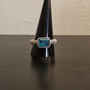 Size 10 Emerald Ring